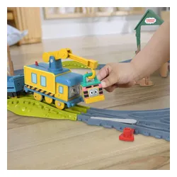 Fisher Price Zestaw z lokomotywą z napędem Tomek i Przyjaciele Friends at Work