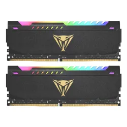 Pamięć RAM Patriot Viper Steel RGB DDR4 16GB (2 x 8GB) 3200 CL16 Czarny