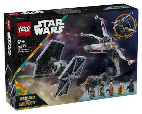 LEGO Star Wars 75393 гибрид TIE Fighter и X-Wing