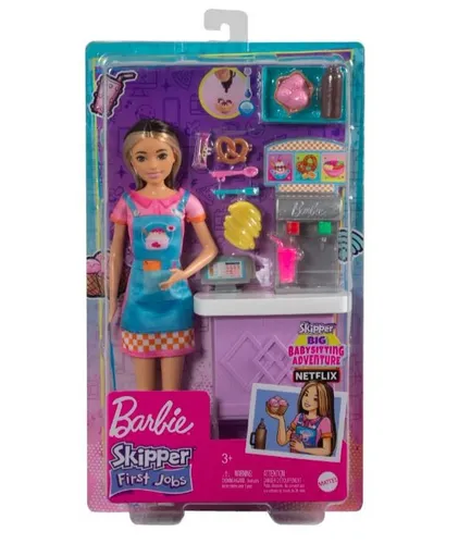 Mattel Barbie Кукла Шкипер Первая работа Закусочная