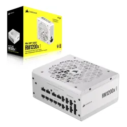 Zasilacz Corsair RM1200X Shift 1200W 80+ Gold Biały