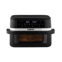 Air fryer Raven EFN013 Frytownica niskotłuszczowa 2950W 11,5l Jedna duża komora lub dwie regulowane