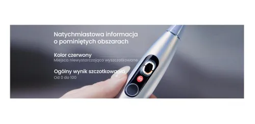 Szczoteczka soniczna OCLEAN X Pro Digital Srebrny + Etui