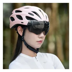 Kask rowerowy ROCKBROS 8386824304084 Różowy MTB (rozmiar L, 58-62 cm)
