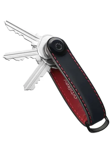 Skórzane etui na klucze Orbitkey Key Organiser Matte Leather - ember