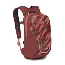 Plecak dziecięcy Osprey Daylite Jr - brush strokes print / red canyon