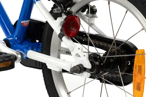 Rower dziecięcy KARBON Superlight 16 cali dla chłopca Niebieski