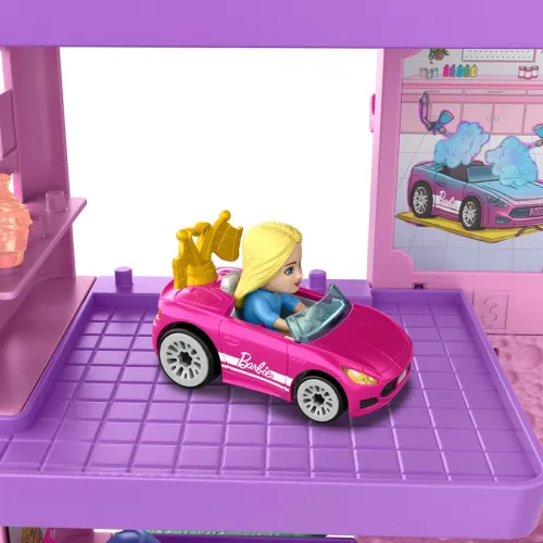 Hot Wheels Tor wyścigowy Racer Verse Barbie Spiral Race