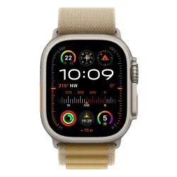 Apple Watch Ultra 2 GPS + Cellular Koperta z tytanu 49mm opaska Alpine beżowy M