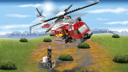 LEGO City Helikopter strażacki (60010)