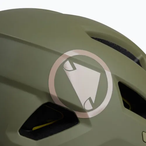 Kask rowerowy Endura Hummvee MIPS tweed green