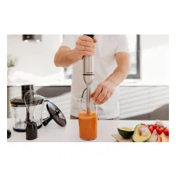 Блендер Blaupunkt HBD812, 1700 Вт, измельчитель, насадка для взбивания, насадка для пюре