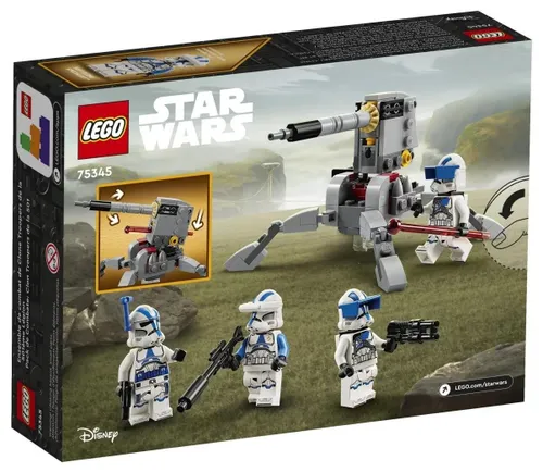 LEGO Star Wars TM 75345 боевой набор-солдаты-клоны из 501. легион