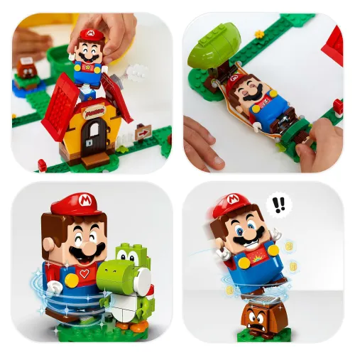 LEGO Super Mario Yoshi i dom Mario - zestaw rozszerzający 71367