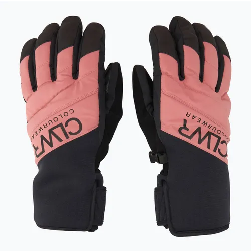 Rękawice snowboardowe Colourwear Powder Glove dk rose