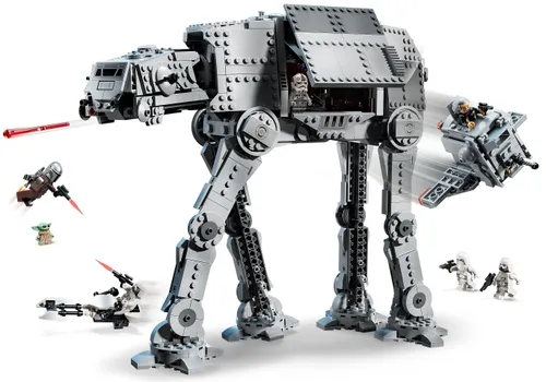 LEGO Star Wars 75454 Mandalorian AT-AT Resztek Imperium, zestaw klocków 10+