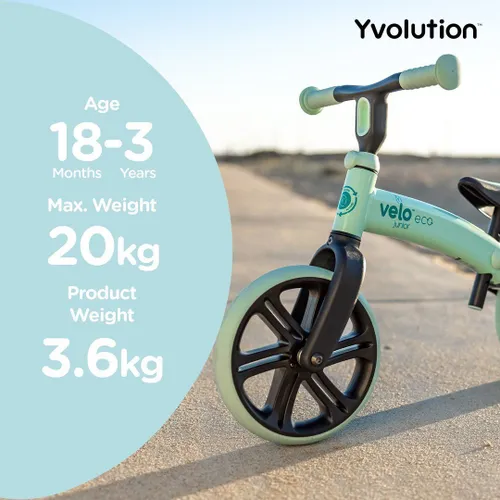 Yvolution Rowerek VELO JUNIOR ECO niebieski (YT27B2)