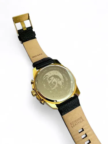 Zegarek Diesel Mega Chief DZ4344 Gold/Black/Gold - outlet