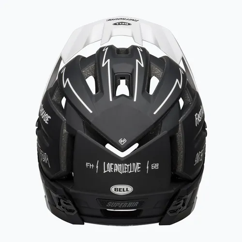 Kask rowerowy Bell FF Super Air R MIPS Spherical matte black white/fasthouse