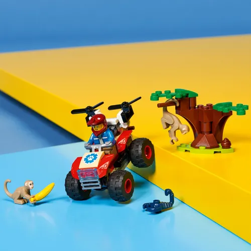 LEGO City Quad ratowników dzikich zwierząt 60300