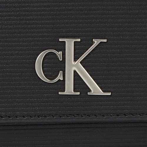 Женский кошелек Calvin Klein Jeans Minimal Monogramwallet с Т-образным ремешком K60k611238 Black BDS