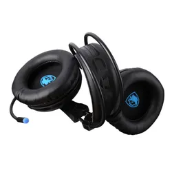 Sades Locust Plus 7.1 Surround czarno-niebieskie