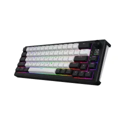 Klawiatura magnetyczna Hator Skyfall 65 MAG Ultima 8K Wireless Aurum Ice Czarno-Szary