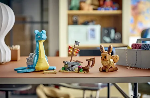 LEGO 72162 Pokémon SMART Play Eevee i Lapras — poszukiwanie skarbów