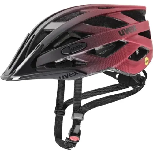 Kask rowerowy Uvex I-vo CC MIPS czarno-czerwony