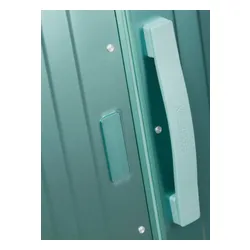 Walizka mała American Tourister Soundbox Alu - dusty turquoise
