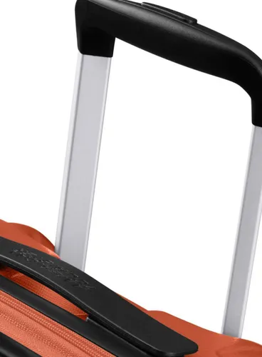 American Tourister SPEEDSTAR-copper orange'ın geniş genişletilebilir valizi