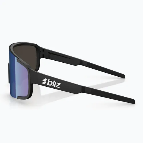 Okulary przeciwsłoneczne Bliz P003 Small matte black/grey blue mirror