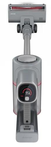 Odkurzacz pionowy SHARP Dual Power Max VC-SV20AEU-S z dwiema bateriami