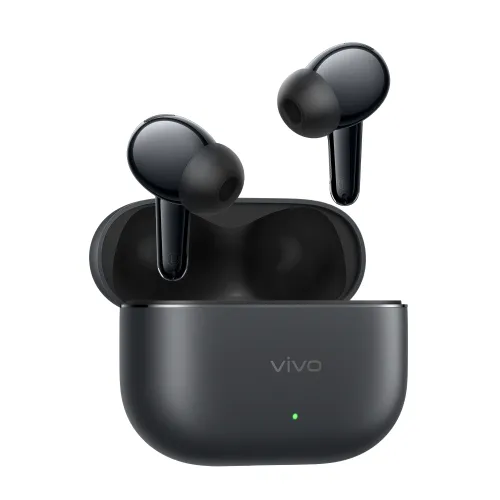 Słuchawki bezprzewodowe vivo Buds Ultra Dokanałowe Bluetooth 6.1 Kosmiczna czerń