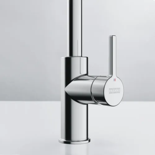 Bateria Franke Urban 2.0 L pull-out Chrom Mosiądz