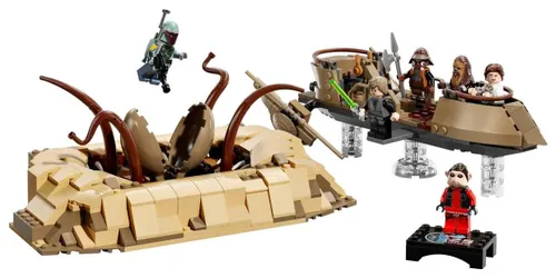 LEGO Star Wars 75396 пустынная баржа и яма Сарлакка