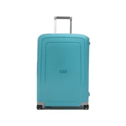 Средний жесткий чемодан Samsonite S'Cure 49307-1012-1beu Aqua Blue