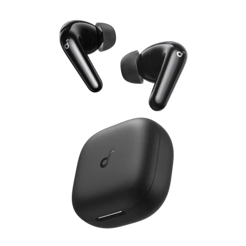 Słuchawki bezprzewodowe Soundcore R60i NC Dokanałowe Bluetooth 6.1 ANC Funkcje AI Czarny