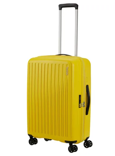 Чемодан American Tourister Rejoy среднего размера - electric yellow