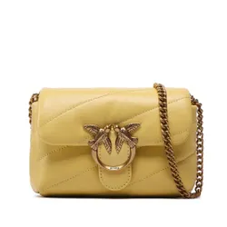 Pinko dragoste Baby Puff Bag C PE 23 PLTT 100040 A0f2 Yellowe H45Q