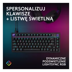 Klawiatura mechaniczna Logitech G316 X 75 Czarny