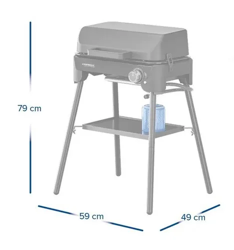 Grill gazowy CAMPINGAZ Tour and Grill 2.4 kW 47 x 25.5 cm