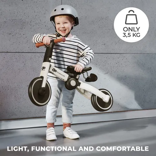 Rowerek biegowy trójkołowy Kinderkraft 4TRIKE silver grey
