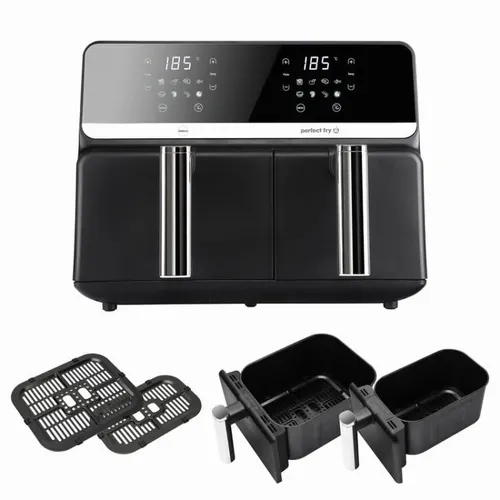 Air Fryer Frytkownica beztłuszczowa ELDOM FR200 Fritela 9l z podwójnym koszem