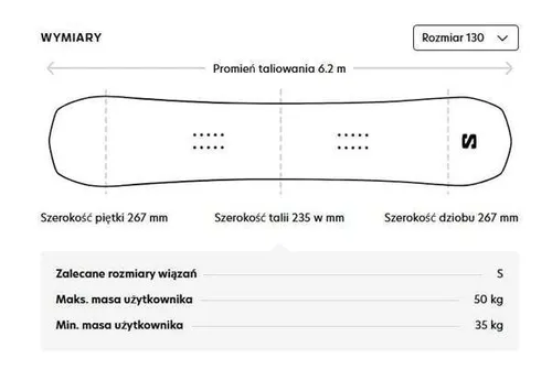 Deska snowboardowa Salomon Grace + wiązania Goodtime XS Black 2024