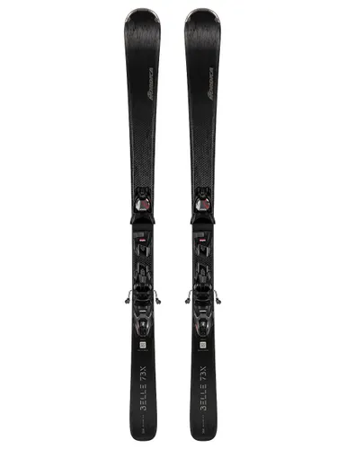 Narty damskie NORDICA BELLE 73 + wiązania MARKER FDT10 z GRIP WALK 2025 - Długość (cm) - 144