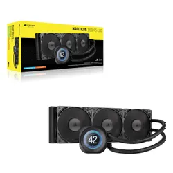 Chłodzenie wodne CORSAIR Nautilus 360 RS LCD Czarny