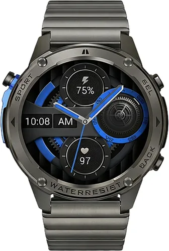 Smartwatch LUNA Veles GPS Stalowy