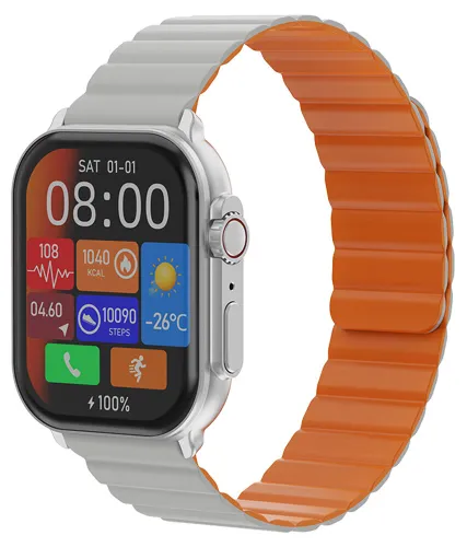Smartwatch IMIKI Frame Pro Srebrny