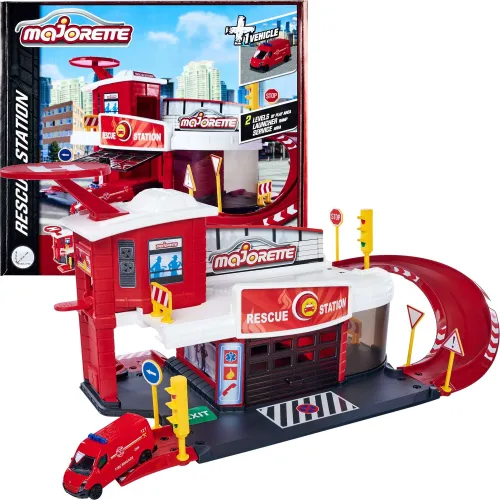 Tor MAJORETTE Creatix Stacja ratownicza 212050038